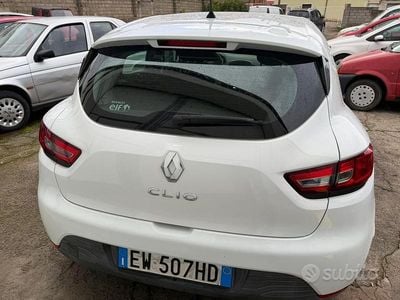 Usata Renault Clio IV 75 CV (55 kW) 2014 Bianco Berlina