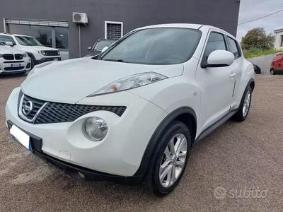 Usata Nissan Juke Tekna 110 CV (80 kW) 2011 Bianco SUV