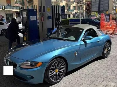 Begagnad BMW Z4 Comfort Edition 192 HK (141 kW) 2003 Blå Cab