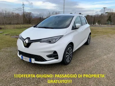 Usata Renault Zoe Intens 50 kW (69 CV) 2021 Bianco Utilitaria