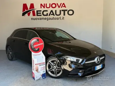 Usata Mercedes A180 Premium 116 CV (85 kW) 2020 Nero Berlina