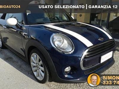 Usata Mini Cooper D Cabriolet 116 CV (85 kW) 2017 Blu Cabrio