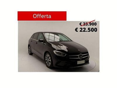 Usata Mercedes B180 Business 116 CV (85 kW) 2022 Nero Monovolume