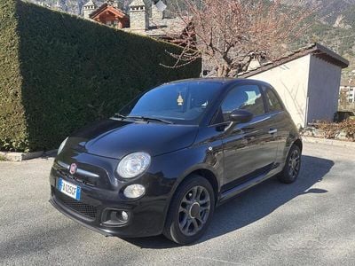Usata Fiat 500 S 69 CV (50 kW) 2015 Nero Utilitaria