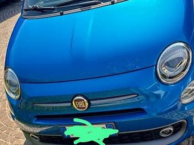 Usata Fiat 500C 69 CV (50 kW) 2020 Blu Cabrio