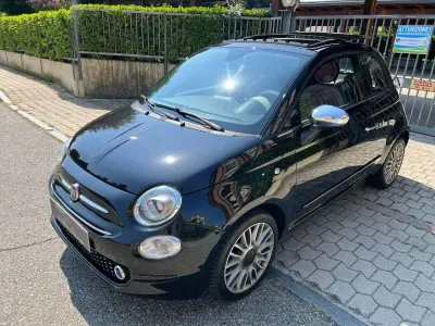 Usata Fiat 500 Lounge 69 CV (50 kW) 2016 Nero Utilitaria