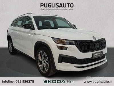 Usata Skoda Kodiaq SportLine 150 CV (110 kW) 2024 Bianco SUV