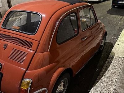 Usata Fiat 500 1970 Rosso Berlina