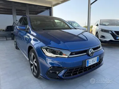 Usata VW Polo R-line 110 CV (80 kW) 2022 Bluazzurro Utilitaria