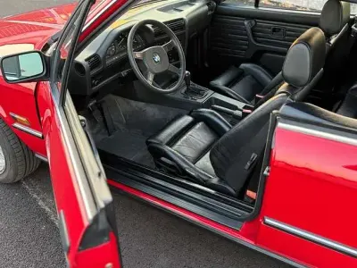 Usata BMW 320 Cabriolet 129 CV (94 kW) 1988 Rosso Cabrio