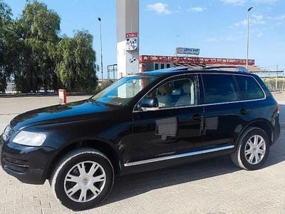 Usata VW Touareg 225 CV (165 kW) 2005 Nero SUV