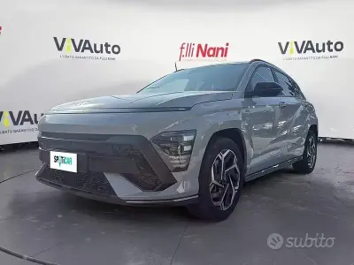 Usata Hyundai Kona N Line 141 CV (103 kW) 2023 Grigio SUV