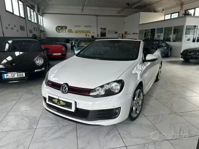 Usata VW Golf Cabriolet GTI 230 CV (169 kW) 2015 Bianco Cabrio