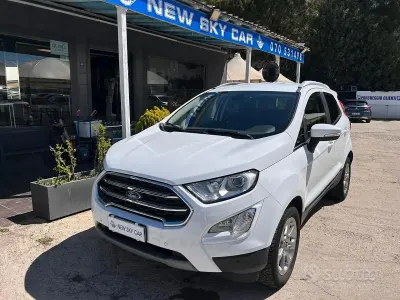 Usata Ford Ecosport Titanium 99 CV (72 kW) 2018 Bianco SUV