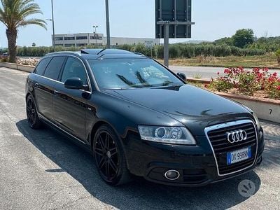 Usata Audi A6 S-Line 300 CV (220 kW) 2009 Nero Station wagon