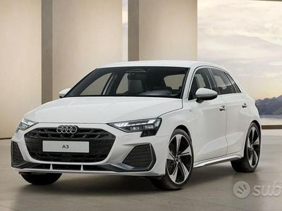 Nuova Audi A3 S-Line 150 CV (110 kW) 2025 Bianco Berlina