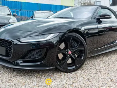 Usata Jaguar F-Type First Edition 450 CV (330 kW) 2020 Nero Cabrio
