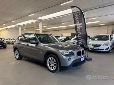 Usata BMW X1 Efficient Dynamics 177 CV (130 kW) 2010 Grigio SUV