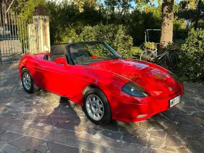 Usata Fiat Barchetta 131 CV (96 kW) 1997 Rosso Cabrio