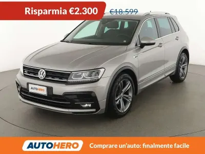 Usata VW Tiguan Sport 125 CV (91 kW) 2018 Grigio SUV
