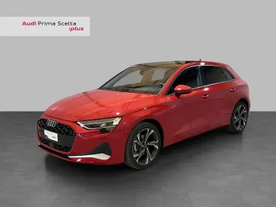 Usata Audi A3 Advanced 116 CV (85 kW) 2025 Rosso progressivo metallizzato Berlina