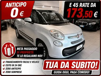 Usata Fiat 500L Pop Star 85 CV (62 kW) 2015 Argento metallizzato Monovolume
