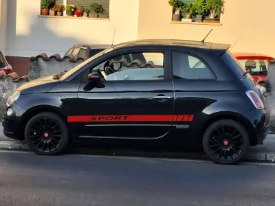 Usata Fiat 500 Sport 101 CV (74 kW) 2007 Nero Utilitaria