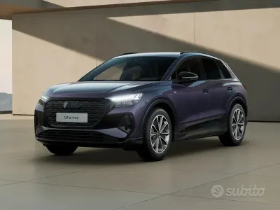 Nuova Audi Q4 e-tron S-Line 210 kW (286 CV) 2025 Viola aurora metallizzato SUV