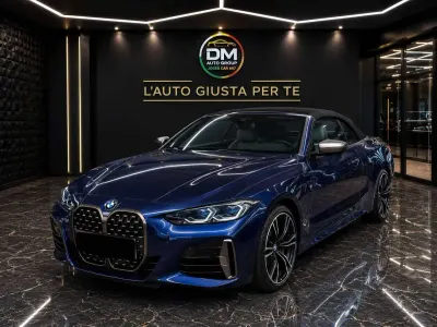Usata BMW 440 M Sport 374 CV (275 kW) 2021 Blu/azzurro Cabrio