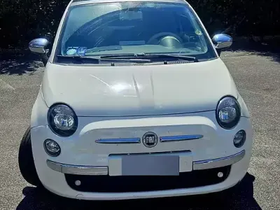 Usata Fiat 500 69 CV (50 kW) 2011 Bianco Utilitaria