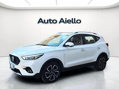 Usata MG ZS Luxury 111 CV (81 kW) 2023 Bianco Berlina