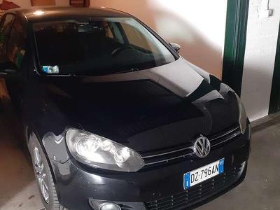 Usata VW Golf VI Comfortline 122 CV (89 kW) 2009 Nero Utilitaria