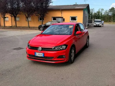 Usata VW Polo Comfortline 80 CV (58 kW) 2020 Rosso Utilitaria