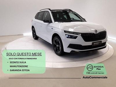 Occasion Skoda Kamiq Monte Carlo 90 ch (66 kW) 2021 Blanc SUV