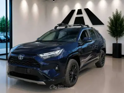 Usata Toyota RAV4 Hybrid Style 178 CV (130 kW) 2022 Blu/azzurro SUV