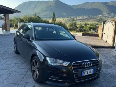 Usata Audi A3 Ambition 110 CV (80 kW) 2014 Nero Berlina