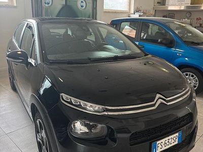 Usata Citroën C3 Feel 82 CV (60 kW) 2018 Nero Utilitaria