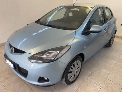 Begagnad Mazda 2 86 HK (63 kW) 2008 Blå Halvkombi