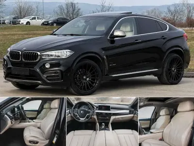 Usata BMW X6 Efficient Dynamics 258 CV (189 kW) 2017 Nero SUV