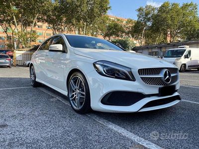 Usata Mercedes A180 109 CV (80 kW) 2016 Bianco Berlina