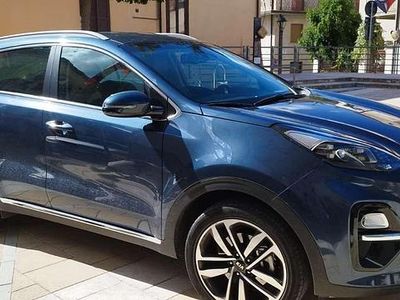 Usata Kia Sportage 136 CV (100 kW) 2019 Blu/azzurro SUV