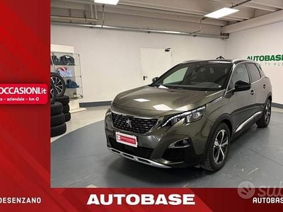 Usata Peugeot 3008 GT-line 131 CV (96 kW) 2019 Verde SUV