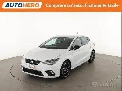 Usata Seat Ibiza FR 116 CV (85 kW) 2019 Bianco Utilitaria