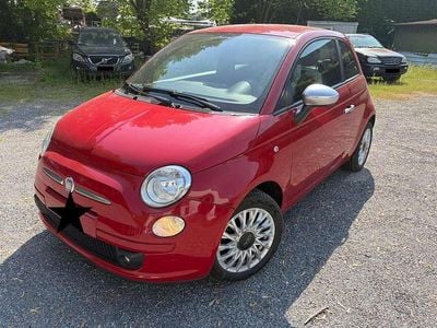 Usata Fiat 500 Lounge 69 CV (50 kW) 2012 Rosso Utilitaria