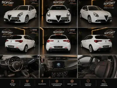 Usata Alfa Romeo Giulietta Progression 120 CV (88 kW) 2015 Bianco Utilitaria