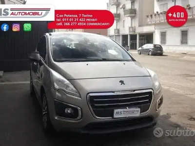 Usata Peugeot 3008 Allure 115 CV (84 kW) 2014 Grigio Station wagon