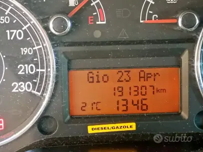 Usata Fiat Grande Punto 90 CV (66 kW) 2008 Grigio Utilitaria
