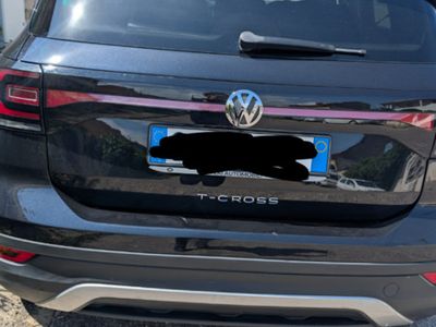 Usata VW T-Cross 95 CV (69 kW) 2022 Nero SUV