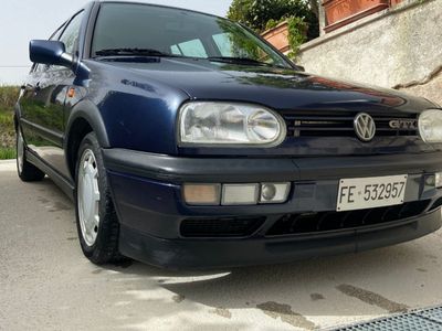 Usata VW Golf III GTI 116 CV (85 kW) 1993 Blu Berlina
