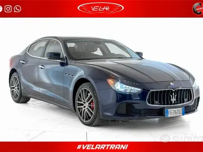 Usata Maserati Ghibli 250 CV (183 kW) 2016 Bluazzurro Berlina